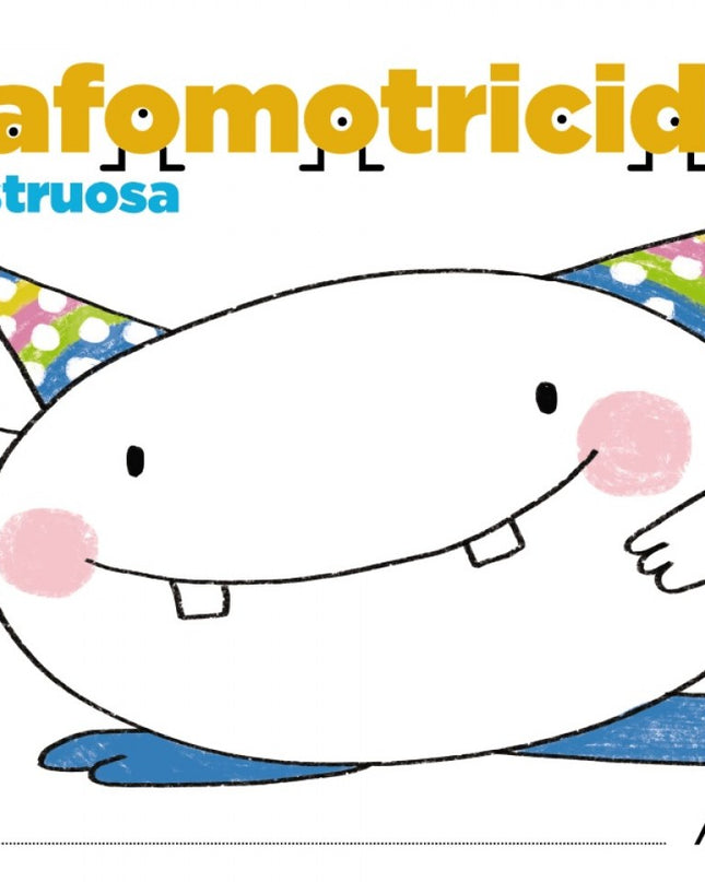 Grafomotricidad Monstruosa 3 Años
