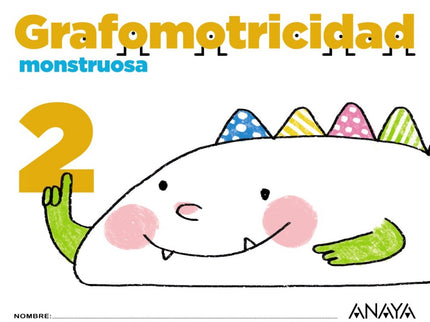 Grafomotricidad Monstruosa 4 Años