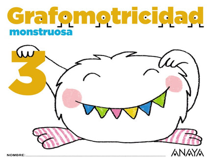 Grafomotricidad Monstruosa 5 Años