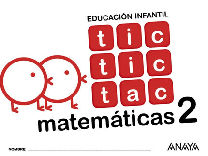 Tic Tic Tac 2 Matemáticas 4 Años