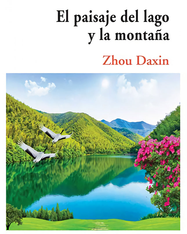 El Paisaje Del Lago Y La Montaña