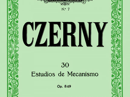 30 Estudios De Mecanismo Op.849