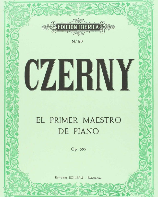 El Primer Maestro Piano Op.599, Op.100