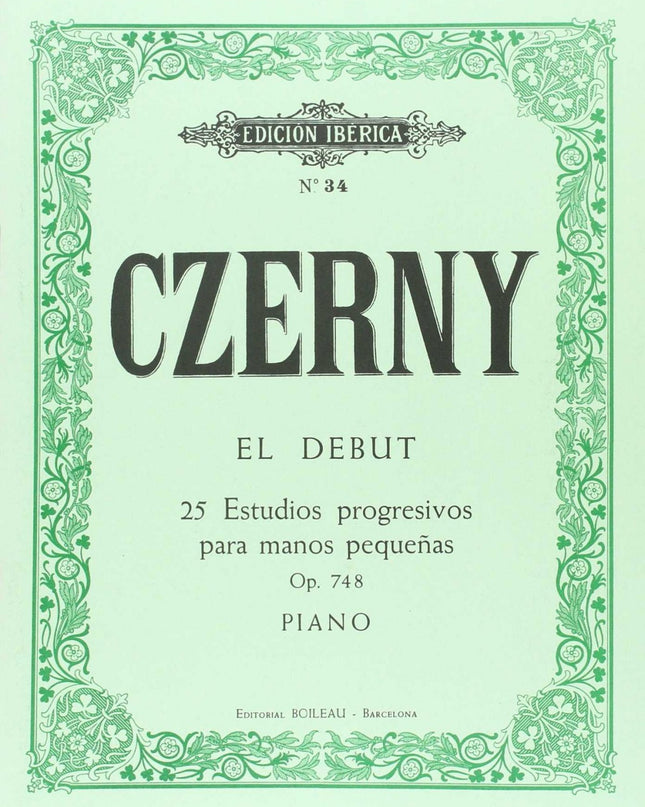 El Debut:25 Estudios Para Manos Pequeñas