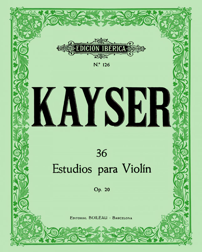 36 Estudios Op.20