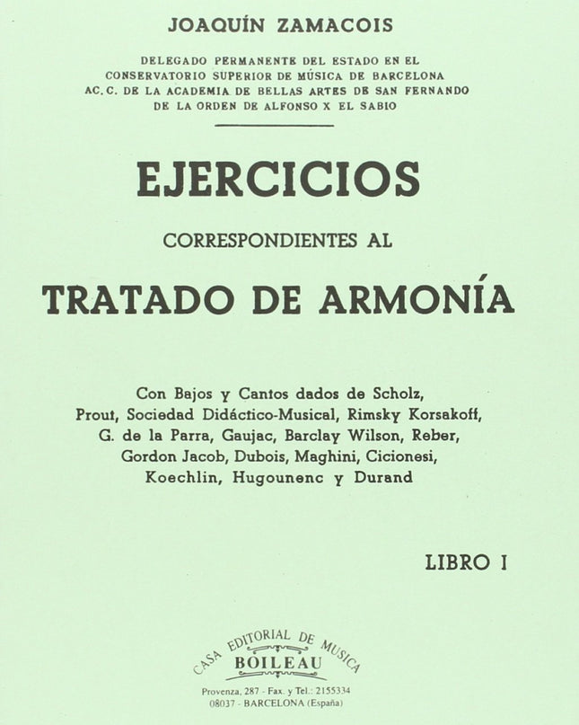 Ejercicios De Armonía