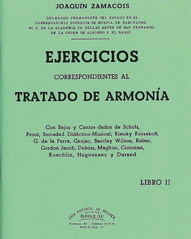 Ejercicios De Armonía