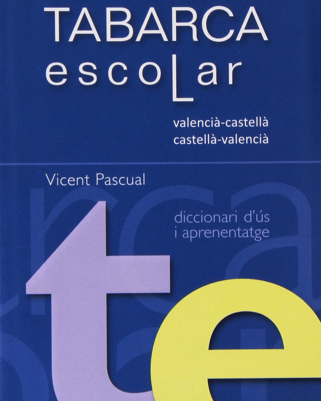 Diccionari Escolar Tabarca. Valencia-castella.vv