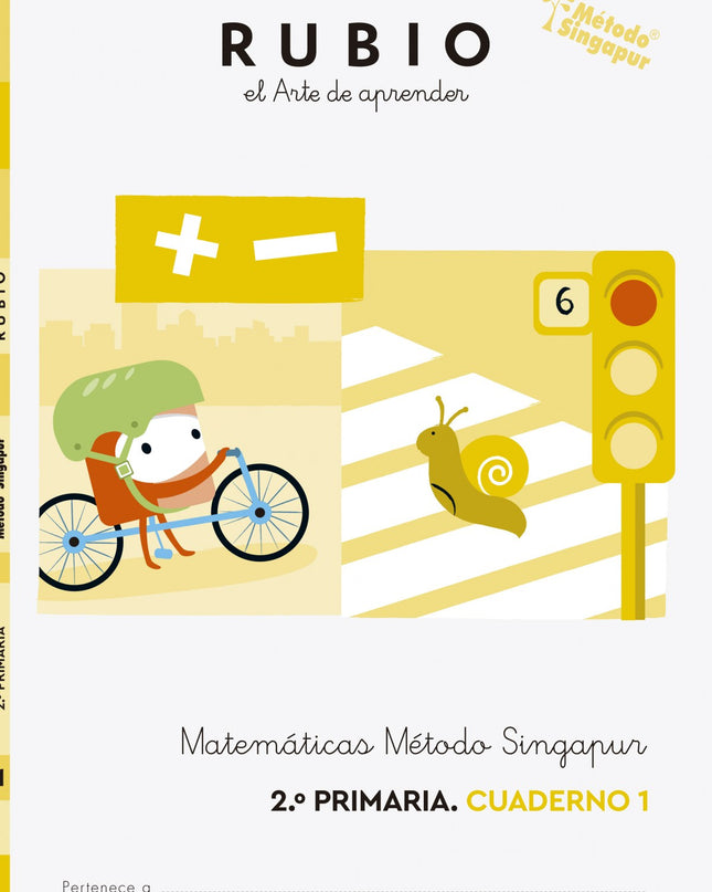 Matemáticas 3 Cuadernos.método Singapur 2.º Primaria Rubio