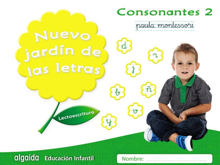 Nuevo Jardin Letras 2 Pauta Consonantes 5 Años
