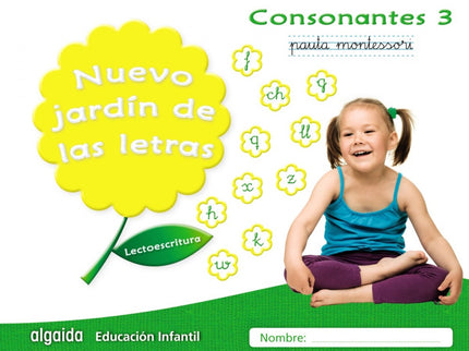 Nuevo Jardin De Las Letras 3 Paura Consonantes 5 Años