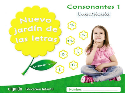 Nuevo Jardin De Letras Consonantes 1 Cuadrícula