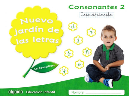 Nuevo Jardin De Las Letras Consonantes 2 Cuadrícula