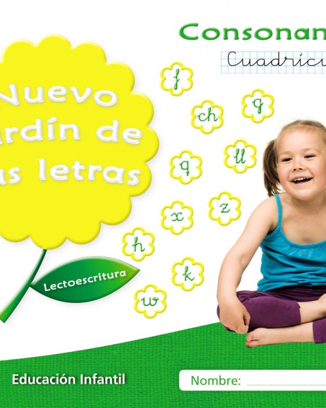 Nuevo Jardín De Las Letras 3 Cuadrícula Consonantes
