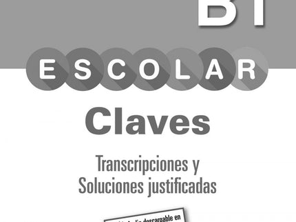 Preparacion Dele Escolar A2/B1 Claves Transcripciones