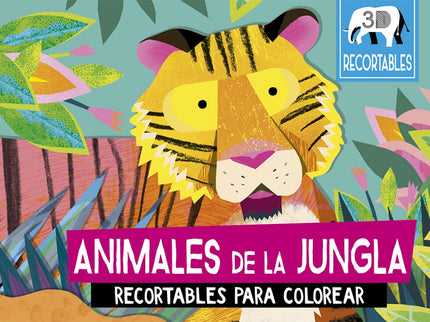 Animales De La Jungla (recortables 3d)