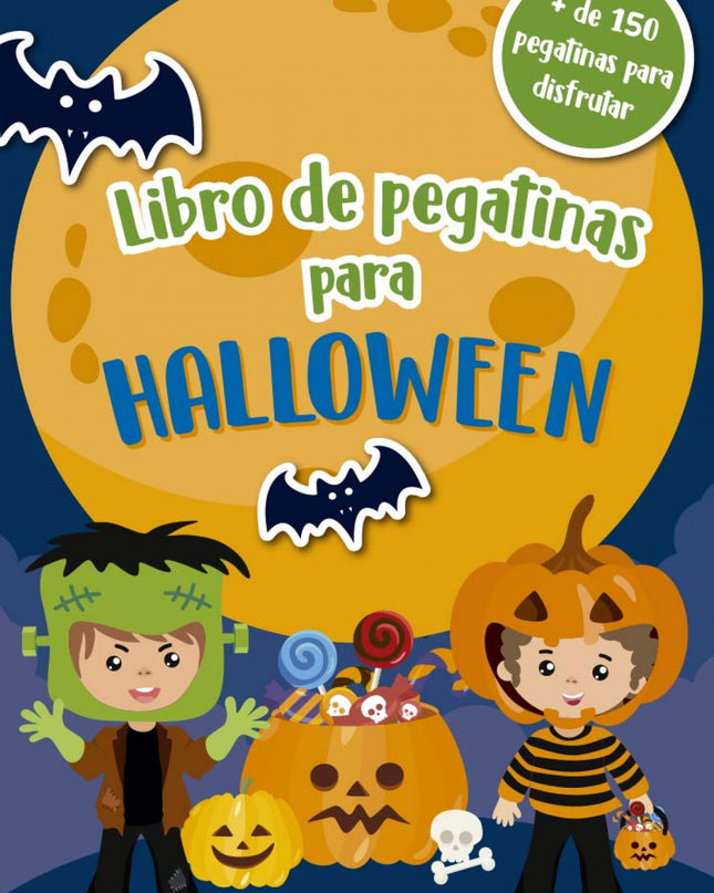 Libro De Pegatinas Para Halloween