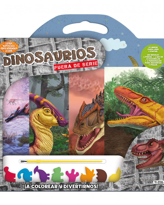 ¡a Colorear Y Divertirnos! Dinosaurios Fuera De Serie