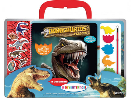 ¡ A Colorear Y Divertirnos ! Dinosaurios Feroces
