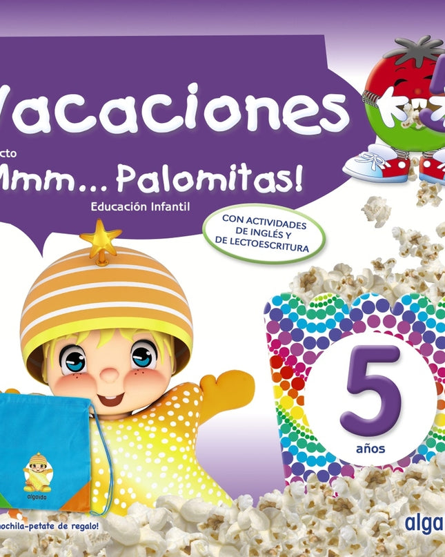 ¡mmm... Palomitas! 5 Años. Cuaderno De Vacaciones