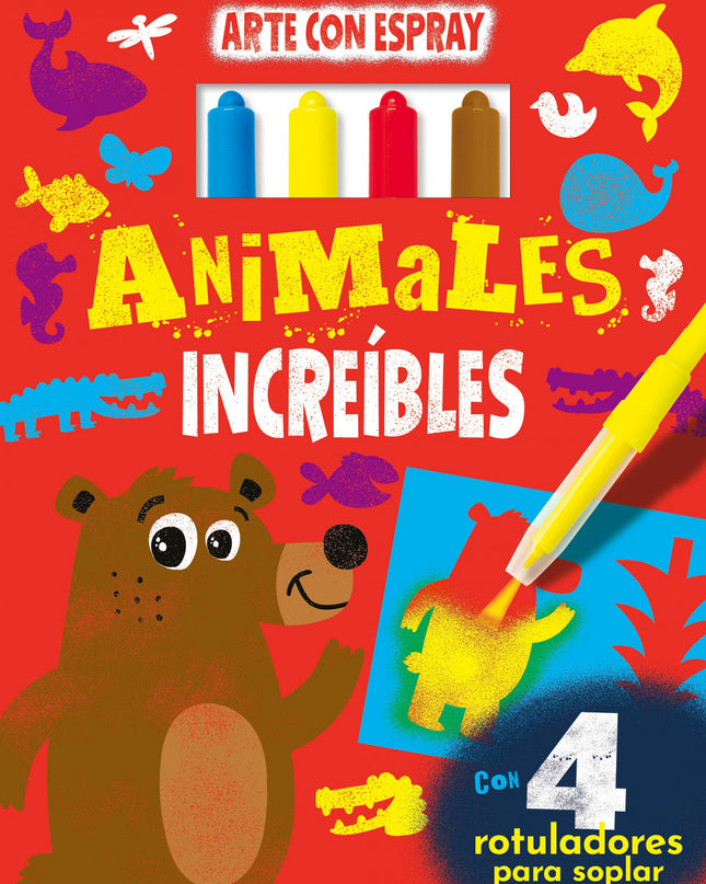 Animales Increibles. Arte Con Spray
