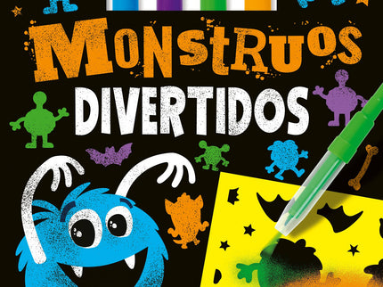 Monstruos Divertidos. Arte Con Spray