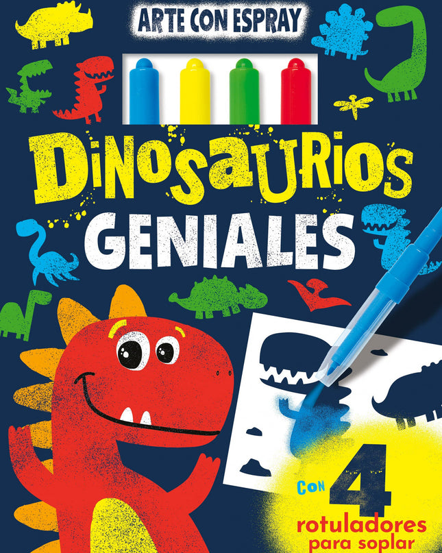 Dinosaurios Geniales. Arte Con Spray