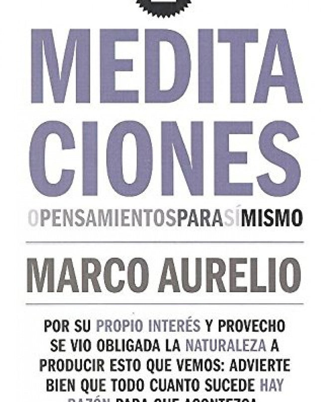 Meditaciones O Pensamientos Para Si Mismo