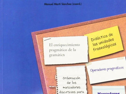 Estudios De Pragmagramática Para La Enseñanza Del Español Como Lengua Extranjera