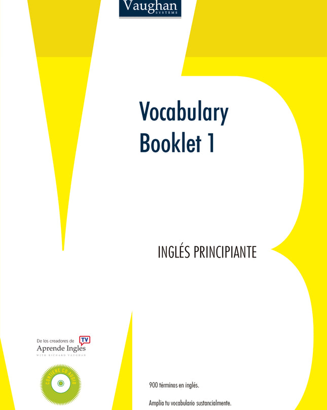 Vocabulary Booklet 1