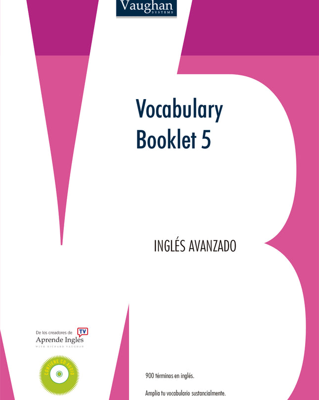 Vocabulary Booklet 5