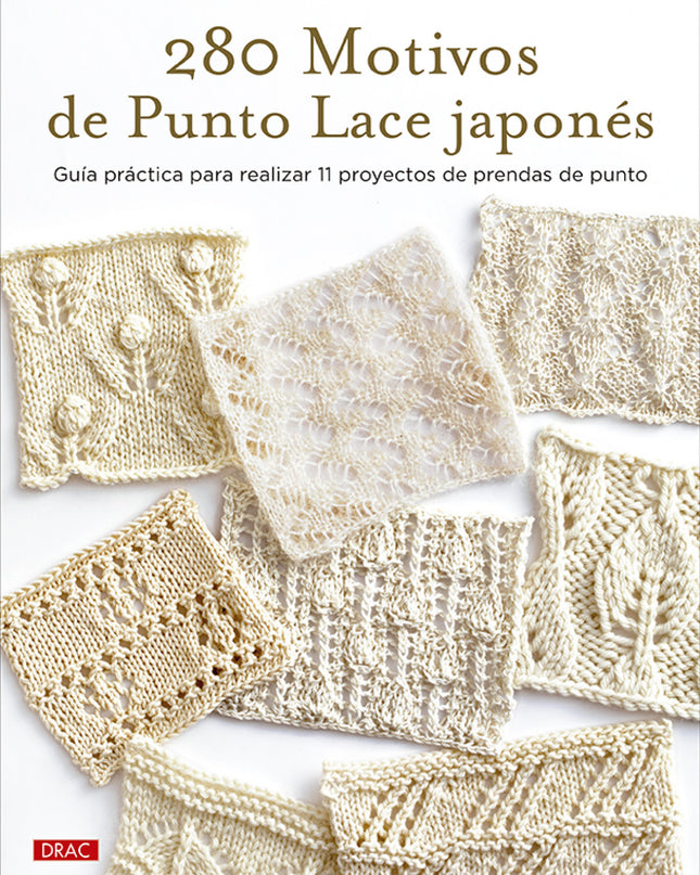 280 Motivos De Punto Lace Japonés