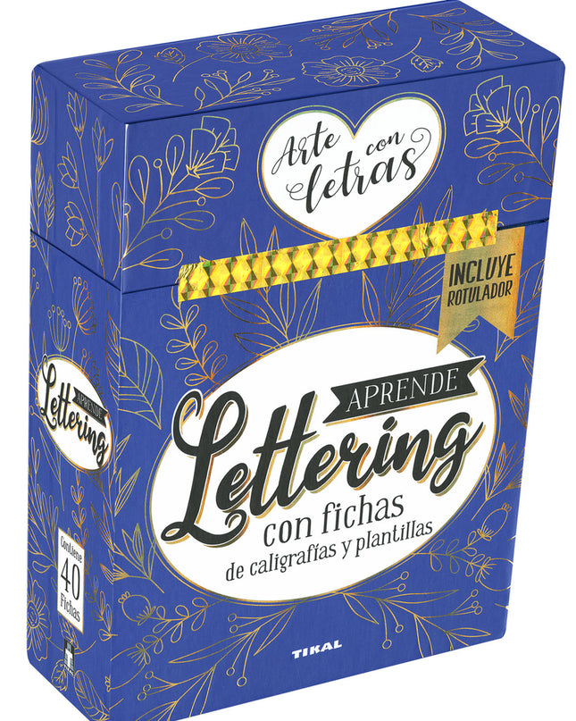 Aprende Lettering. Con Fichas De Caligrafías Y Plantillas