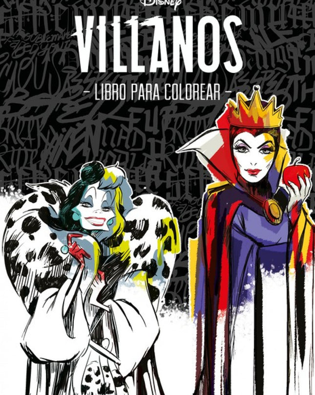 Villanos: Libro Para Colorear