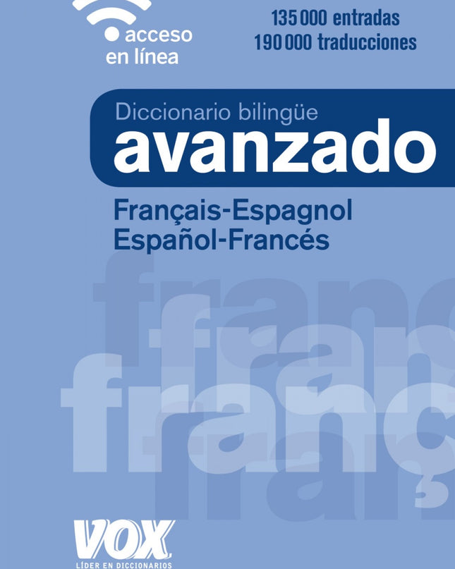 Diccionario Avanzado Français-espagnol;español-frances
