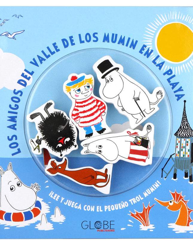 Los Amigos Del Valle De Los Mumin En La Playa
