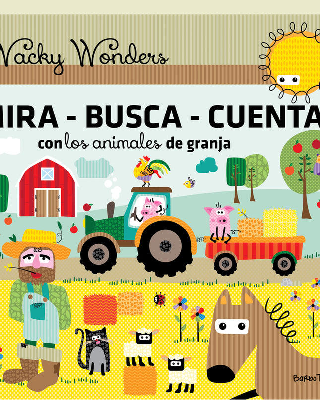 Mira-busca-cuenta Con Los Animales De La Granja