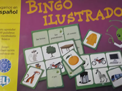 Bingo Ilustrado/Jugamos En Español