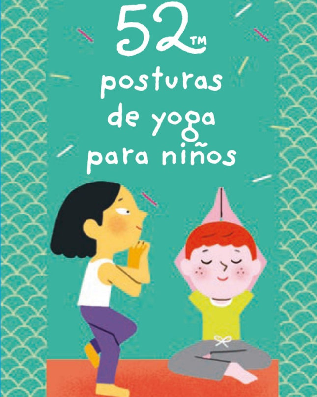 Baraja 52 Posturas De Yoga Para Niños