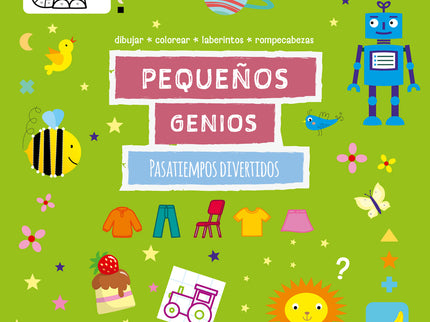 Pequeños Genios -pasatiempos Divertidos +4