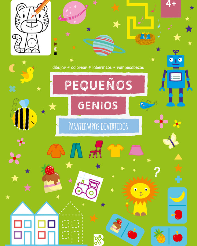 Pequeños Genios -pasatiempos Divertidos +4