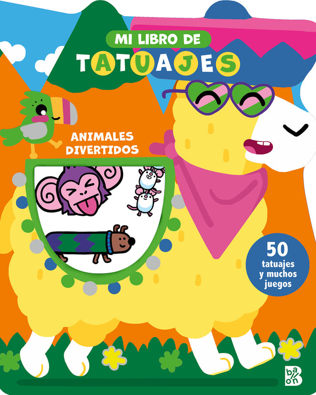 Mi Libro De Tatuajes - Animales Divertidos