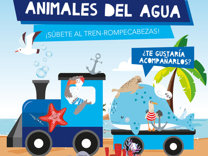 Animales De Agua ('tren Rompecabezas')