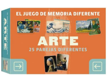 Juego De Memoria Diferente Arte
