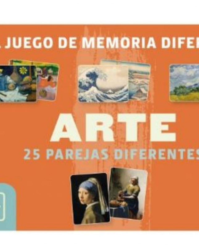 Juego De Memoria Diferente Arte