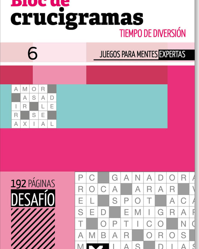 Bloc De Crucigramas Desafio 06