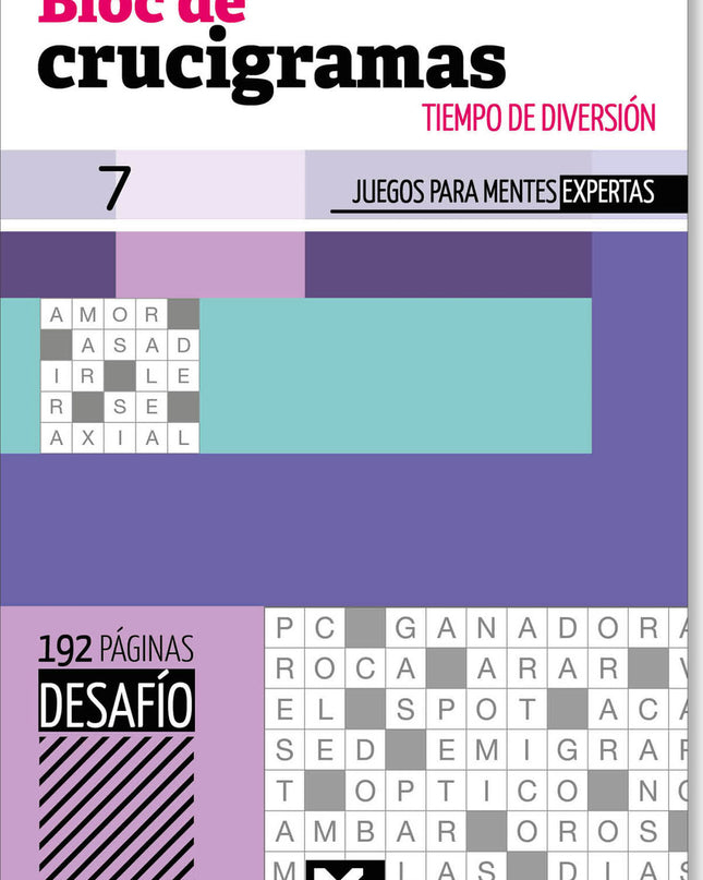 Bloc De Crucigramas Volumen 7