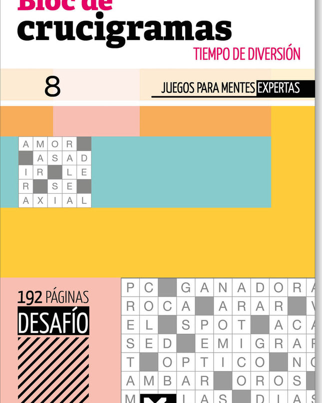 Bloc De Crucigramas Desafío 08