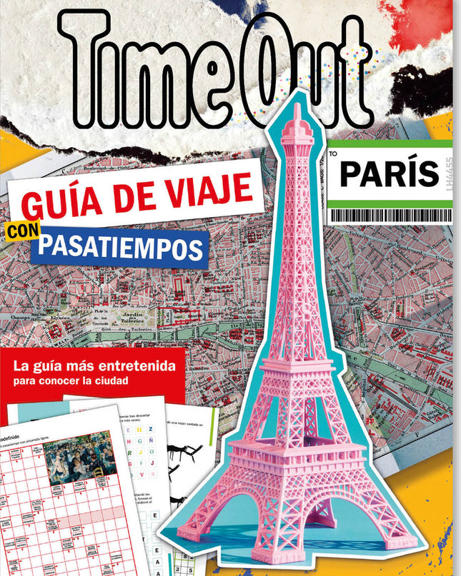 Time Out Paris-guía De Viaje Con Pasatiempos