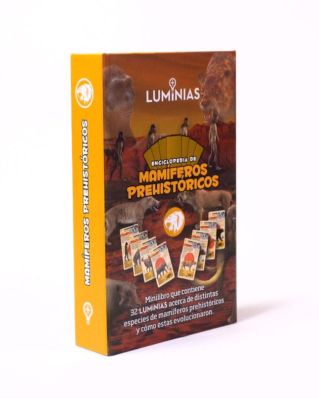 Enciclopedia De Mamíferos Prehistóricos (estuche Con 32 Cartas)